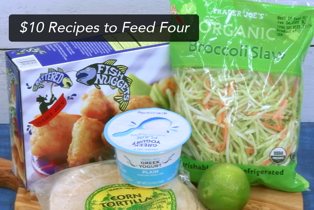 Battered Fish Nugget Tacos